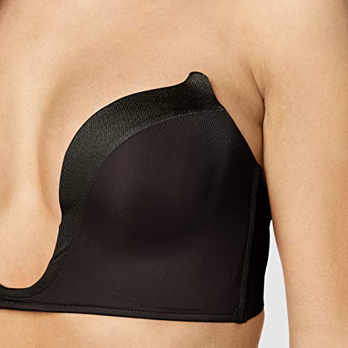 Wonderbra Ultimate Plunge, Sujetador con Escote Para Mujer, Negro (Black), 95B (Talla fabricante: 95B)