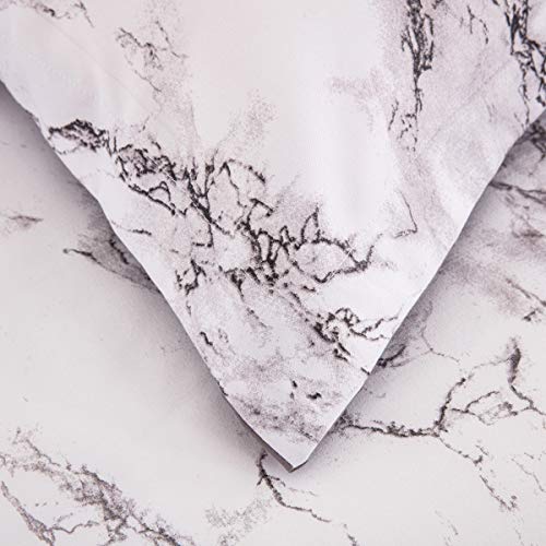 WONGS BEDDING Ropa de Cama de Mármol Blanco Funda Nórdica Grande 3 Piezas Moderno Reversible Gris Impreso Microfibra Edredón Ropa de Cama Conjunto Cierre de Cremallera 220x230 cm WONGS BEDDING Ropa de Cama de Mármol Blanco Funda Nórdica Grande 3 Piezas Moderno Reversible Gris Impreso Microfibra Edredón Ropa de Cama Conjunto Cierre de Cremallera 220x230 cm