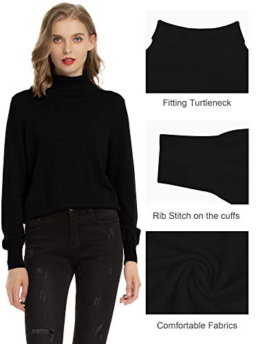 Woolen Bloom Jersey Cuello Alto Camiseta Manga Larga Sueter Invierno Jersey Basico Suelto Jerseys Camisa Tops Pull-Over SuƩter Mujer Primavera OtoƱo Woolen Bloom Jersey Cuello Alto Camiseta Manga Larga Sueter Invierno Jersey Basico Suelto Jerseys Camisa Tops Pull-Over SuƩter Mujer Primavera OtoƱo