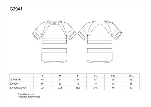 Work Team Camiseta Manga Corta Combinada con Alta Visibilidad. Cintas Reflectantes. EN ISO 20471:2013. Hombre Amarillo A.V.+Negro L Work Team Camiseta Manga Corta Combinada con Alta Visibilidad. Cintas Reflectantes. EN ISO 20471:2013. Hombre Amarillo A.V.+Negro L