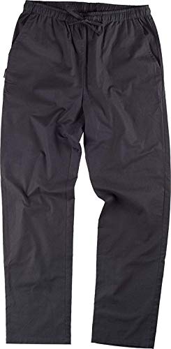Work Team Uniforme Sanitario, con elástico y cordón en la Cintura, Casaca y Pantalon Unisex Negro M Work Team Uniforme Sanitario, con elástico y cordón en la Cintura, Casaca y Pantalon Unisex Negro M