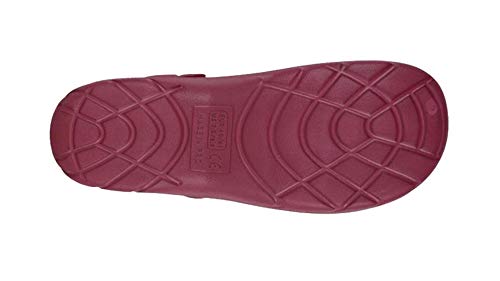 Work Team Zueco EVA Unisex. Ultraligero, ergonómico. Anatómico, con Cámara ortopédica, Suave para los pies. Hombre Granate 38/39 Work Team Zueco EVA Unisex. Ultraligero, ergonómico. Anatómico, con Cámara ortopédica, Suave para los pies. Hombre Granate 38/39