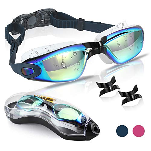 WOTEK Gafas de Natacion,Anti-vaho HD y Anti-UV Sin Fugas Gafas Natacion,Set con Puente Nasal Desmontable,Gafas Buceo de Protección para Hombres, Apto para Todo Tipo de Deportes Acuáticos WOTEK Gafas de Natacion,Anti-vaho HD y Anti-UV Sin Fugas Gafas Natacion,Set con Puente Nasal Desmontable,Gafas Buceo de Protección para Hombres, Apto para Todo Tipo de Deportes Acuáticos