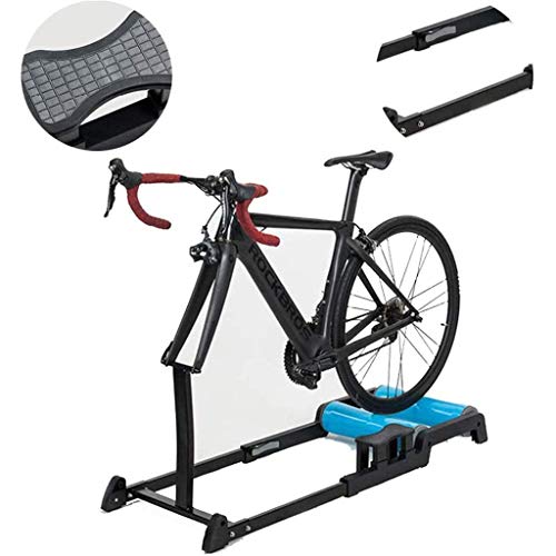 woyaochudan Bicicleta de Carretera Bicicleta Fitness Interior Interior Entrenador Rodillo Plegable Ajustable para montaña