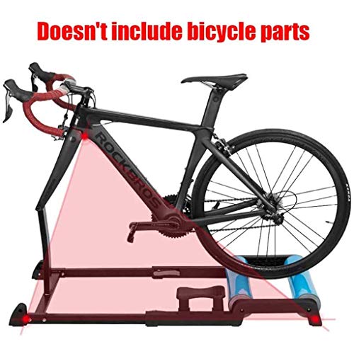 woyaochudan Bicicleta de Carretera Bicicleta Fitness Interior Interior Entrenador Rodillo Plegable Ajustable para montaƱa woyaochudan Bicicleta de Carretera Bicicleta Fitness Interior Interior Entrenador Rodillo Plegable Ajustable para montaƱa
