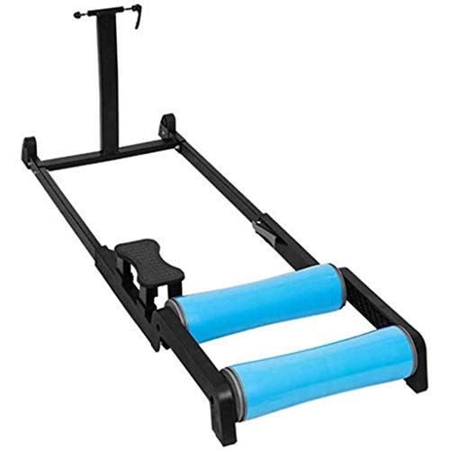 woyaochudan Bicicleta de Carretera Bicicleta Fitness Interior Interior Entrenador Rodillo Plegable Ajustable para montaña