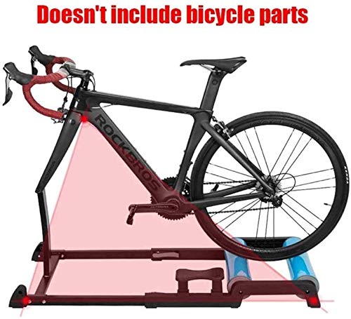 woyaochudan Bicicleta Turbo Trainer, Bicicleta de Carretera Bicicleta Fitness Interior Interior Entrenador Rodillo Plegable Ajustable para MontaƱa woyaochudan Bicicleta Turbo Trainer, Bicicleta de Carretera Bicicleta Fitness Interior Interior Entrenador Rodillo Plegable Ajustable para MontaƱa