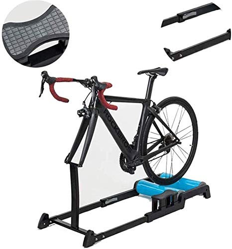 woyaochudan Bicicleta Turbo Trainer, Bicicleta de Carretera Bicicleta Fitness Interior Interior Entrenador Rodillo Plegable Ajustable para Montaña