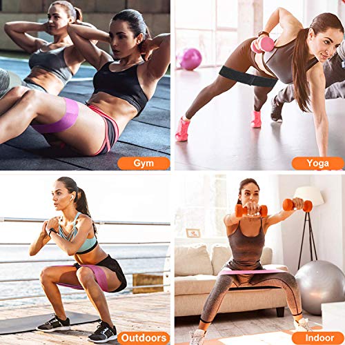 Wrei Bandas Elasticas Fitness, 3 Piezas Bandas Elasticas Musculacion Antideslizantes, Bandas de Resistencia con 3 Niveles, Cintas Elasticas Fitness para Glúteos, Cadera, Piernas, Yoga, Pilates ect. Wrei Bandas Elasticas Fitness, 3 Piezas Bandas Elasticas Musculacion Antideslizantes, Bandas de Resistencia con 3 Niveles, Cintas Elasticas Fitness para Glúteos, Cadera, Piernas, Yoga, Pilates ect.