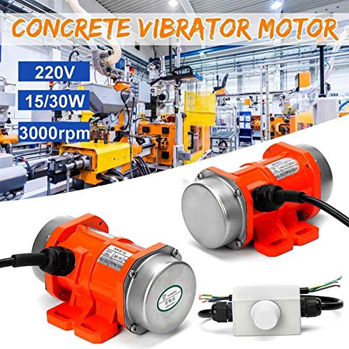 WSCHENG® 15W 30W 220V Vibrante Motor De Velocidad Ajustable For La Alimentación De La Máquina, La Máquina De Hormigón Proyectado, Controlador De Velocidad Lavadora + Motor (Speed(RPM) : 60W220V) WSCHENG® 15W 30W 220V Vibrante Motor De Velocidad Ajustable For La Alimentación De La Máquina, La Máquina De Hormigón Proyectado, Controlador De Velocidad Lavadora + Motor (Speed(RPM) : 60W220V)