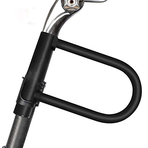 WSZMD Cerradura u Bicicleta Bicicleta U Bloqueo MTB Bike Blanda Bloqueo 2 Teclas Anti-Robo Scooter Motocicleta Scooter Ciclismo Bloqueo Accesorios Bicicletas, Bike U Bloqueo (Color : Lock with Cable) WSZMD Cerradura u Bicicleta Bicicleta U Bloqueo MTB Bike Blanda Bloqueo 2 Teclas Anti-Robo Scooter Motocicleta Scooter Ciclismo Bloqueo Accesorios Bicicletas, Bike U Bloqueo (Color : Lock with Cable)
