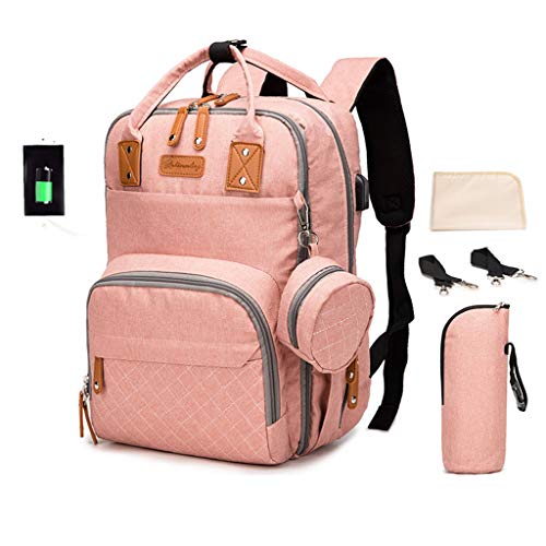 WT-DDJJK Black Friday Sales 2020, Mochila, Pañal para bebé Backback Momia Bolsa para pañales Mochila Multifuncional de Gran Capacidad