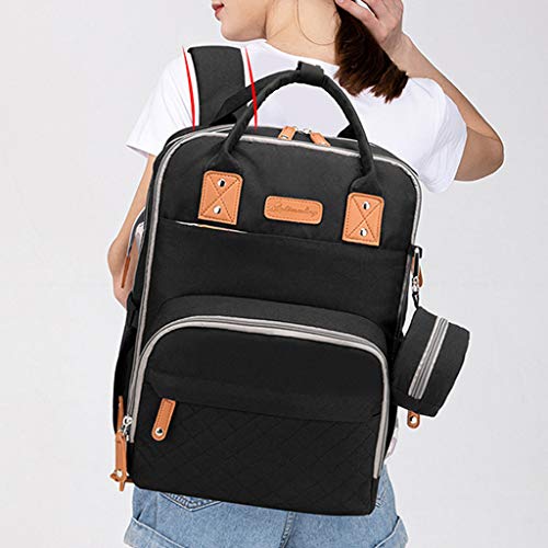 WT-DDJJK Black Friday Sales 2020, Mochila, Pañal para bebé Backback Momia Bolsa para pañales Mochila Multifuncional de Gran Capacidad