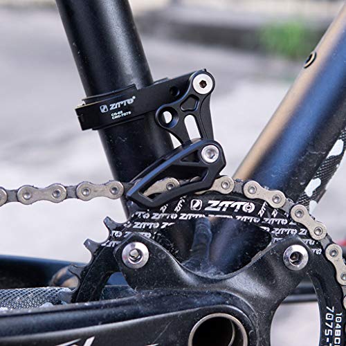 WT-DDJJK Guía de Cadena de Bicicleta, Protector de Montaje Directo de Abrazadera de guía de Cadena de Bicicleta Ajustable MTB WT-DDJJK Guía de Cadena de Bicicleta, Protector de Montaje Directo de Abrazadera de guía de Cadena de Bicicleta Ajustable MTB