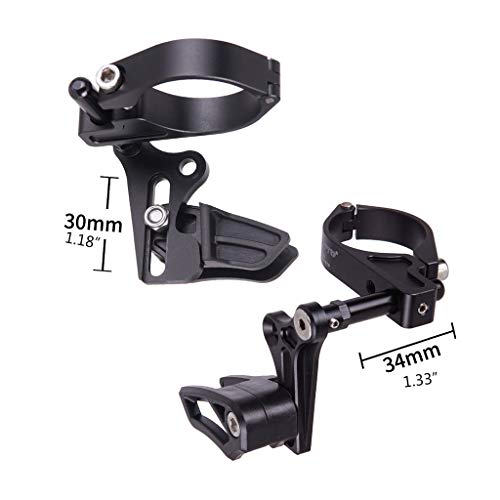 WT-DDJJK Guía de Cadena de Bicicleta, Protector de Montaje Directo de Abrazadera de guía de Cadena de Bicicleta Ajustable MTB WT-DDJJK Guía de Cadena de Bicicleta, Protector de Montaje Directo de Abrazadera de guía de Cadena de Bicicleta Ajustable MTB