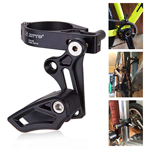 WT-DDJJK Guía de Cadena de Bicicleta, Protector de Montaje Directo de Abrazadera de guía de Cadena de Bicicleta Ajustable MTB WT-DDJJK Guía de Cadena de Bicicleta, Protector de Montaje Directo de Abrazadera de guía de Cadena de Bicicleta Ajustable MTB