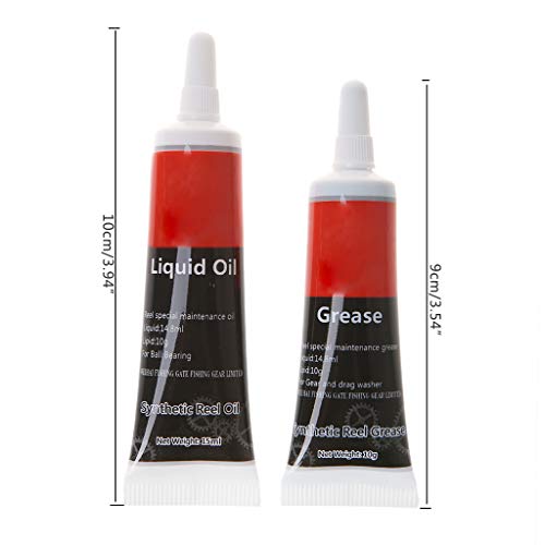 WT-DDJJK Herramientas de Pesca, 2 uds, Carrete de Pesca, Aceite lubricante Especial, Grasa lubricante para Pesca, Rueda Dentada de Metal, lubricación para cojinetes, Accesorios para Pesca WT-DDJJK Herramientas de Pesca, 2 uds, Carrete de Pesca, Aceite lubricante Especial, Grasa lubricante para Pesca, Rueda Dentada de Metal, lubricación para cojinetes, Accesorios para Pesca