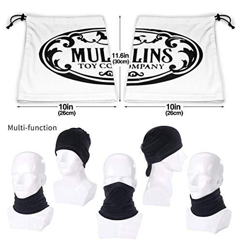 WTYQA Mullins Toy Company Annabelle Creation - Bandanas para el polvo, al aire libre, festivales, deportes