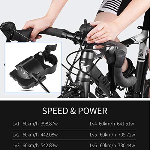 WUBAILI Bike Turbo Trainer Soporte De Ciclismo Magnético, Plataforma De Entrenamiento De Equitación, Marco Fijo De Entrenamiento De Ejercicio para Bicicleta,Negro WUBAILI Bike Turbo Trainer Soporte De Ciclismo Magnético, Plataforma De Entrenamiento De Equitación, Marco Fijo De Entrenamiento De Ejercicio para Bicicleta,Negro