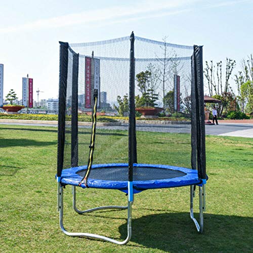 WUPYI2018 - Cama elástica para exterior para niños, con red de protección de 300 kg WUPYI2018 - Cama elástica para exterior para niños, con red de protección de 300 kg
