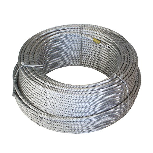 Wurko 12011008 Cable trenzado, 3 mm