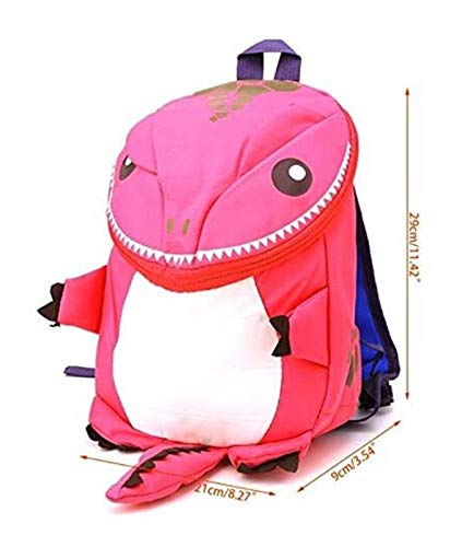 WUTONG Juguetes Lindos niño niño Mochila Mochila Kindergarten Escuela 3D Dibujos Animados Dinosaurio Animal Bolso Gota Barco Dinosaurios Juguetes (Color : Gn)