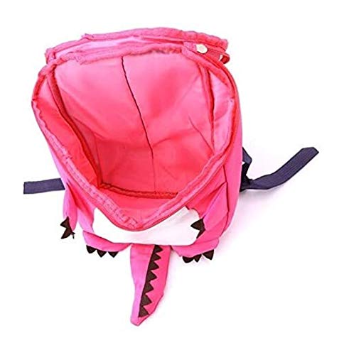 WUTONG Juguetes Lindos niño niño Mochila Mochila Kindergarten Escuela 3D Dibujos Animados Dinosaurio Animal Bolso Gota Barco Dinosaurios Juguetes (Color : Gn)