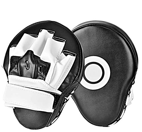 Wuudi Manoplas de entrenamiento para kickboxing, muay thai, kickboxing, movimiento, karate, taekwondo, artes marciales Wuudi Manoplas de entrenamiento para kickboxing, muay thai, kickboxing, movimiento, karate, taekwondo, artes marciales