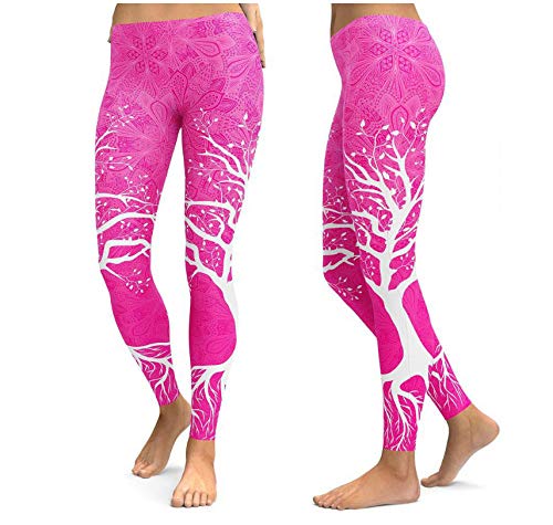 WUXEGHK Mujeres Yoga Fitness Leggings Running Gym Stretch Sexy Push Up Gym Wear Elástico Slim Pantalones De Cintura Alta Pantalones Tamaño:Xl