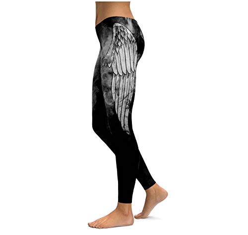 WUXEGHK Mujeres Yoga Fitness Leggings Running Gym Stretch Sexy Push Up Gym Wear Pantalones Elásticos Delgados Impresos Pantalones Tamaño:S