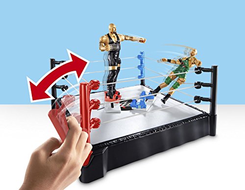 WWE - Super Ring, Lanza Luchadores (Mattel CDJ81)