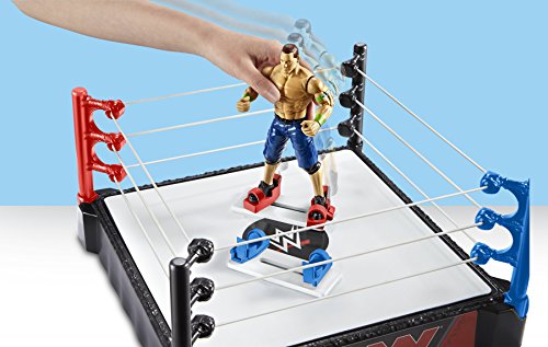 WWE - Super Ring, Lanza Luchadores (Mattel CDJ81)