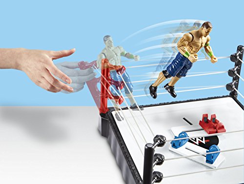 WWE - Super Ring, Lanza Luchadores (Mattel CDJ81)