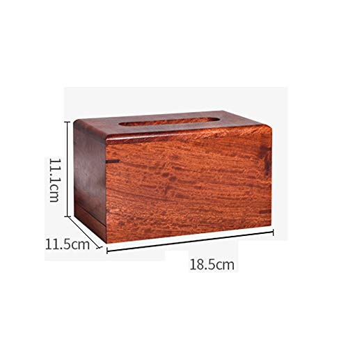 WWWANG Escritorio de Madera de la Caja del Tejido Oficina Restaurante Hotel Casa Salón sólida Simple de Toallas de Papel de Madera (Size : BCCTAJTU) WWWANG Escritorio de Madera de la Caja del Tejido Oficina Restaurante Hotel Casa Salón sólida Simple de Toallas de Papel de Madera (Size : BCCTAJTU)