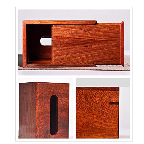 WWWANG Escritorio de Madera de la Caja del Tejido Oficina Restaurante Hotel Casa Salón sólida Simple de Toallas de Papel de Madera (Size : BCCTAJTU) WWWANG Escritorio de Madera de la Caja del Tejido Oficina Restaurante Hotel Casa Salón sólida Simple de Toallas de Papel de Madera (Size : BCCTAJTU)