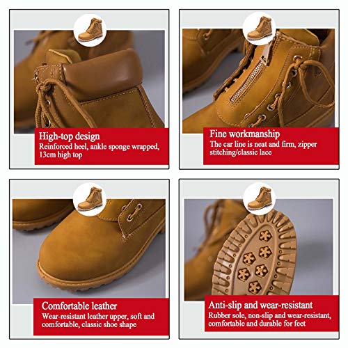 WXBXIEJIA Botas Martin, Botas Planas Individuales, Botas Ligeras con Cordones de Moda, Botas de Media caña Antideslizantes cálidas e Informales, Zapatos Planos para Caminar al Aire libredark gray-41 WXBXIEJIA Botas Martin, Botas Planas Individuales, Botas Ligeras con Cordones de Moda, Botas de Media caña Antideslizantes cálidas e Informales, Zapatos Planos para Caminar al Aire libredark gray-41