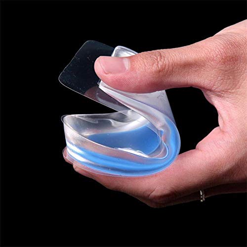 WXG Soft Silicone Gel Insoles for Heel Spurs Pain Foot Cushion Foot Massager,for wemen