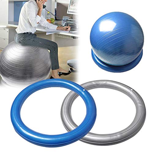 WXGY - Sillas de Ejercicio para Pelota de Yoga para Mantener tu Estabilidad de balón de Equilibrio, Pelota de Ejercicio, Anillo Fijo para Ejercicios de natación, Yoga, Pilates