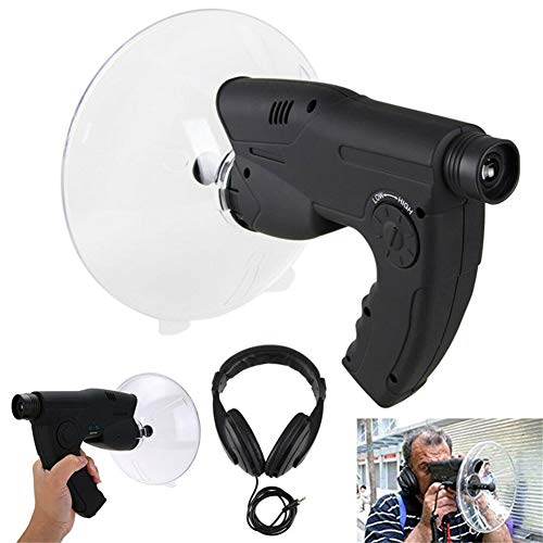 WXJY 300 Pies Dispositivo Escucha Extrema Amplificador Sonidos - Aves Oído Biónico Grabación Vigía, 8X Telescopio Monocular, Auriculares Incluido - Observación Dispositivos Científica Nature Explorer WXJY 300 Pies Dispositivo Escucha Extrema Amplificador Sonidos - Aves Oído Biónico Grabación Vigía, 8X Telescopio Monocular, Auriculares Incluido - Observación Dispositivos Científica Nature Explorer