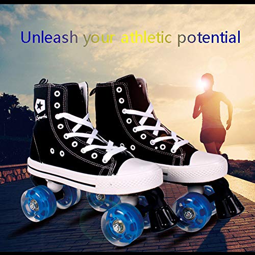 WXYXG Patines Paralelo 4 Ruedas,Confort Roller Adults Patines, Transpirable Niñas Patín con 4 Ruedas, Unisex Adulto Patines en Paralelo WXYXG Patines Paralelo 4 Ruedas,Confort Roller Adults Patines, Transpirable Niñas Patín con 4 Ruedas, Unisex Adulto Patines en Paralelo