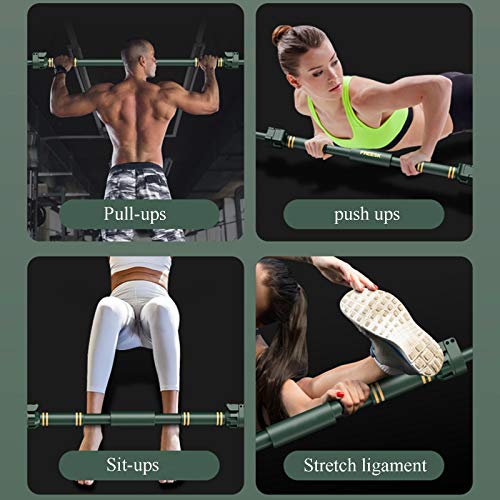 WXYZ Barras de dominadas Barra Horizontal Ajustable Portátil con Hebilla De Bloqueo para Entrenamiento Masculino Y Muscular Femenino.Barra De Barbilla 70-175cm, Carga De Carga 400kg WXYZ Barras de dominadas Barra Horizontal Ajustable Portátil con Hebilla De Bloqueo para Entrenamiento Masculino Y Muscular Femenino.Barra De Barbilla 70-175cm, Carga De Carga 400kg