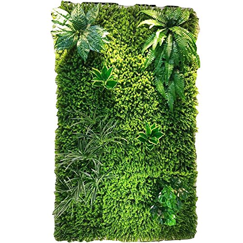 WYGG-Decoración de Muebles Pared de Fondo - Pared de Planta Artificial, Pared de Flores de Boda, Pantalla Tridimensional Decoración de Pared de Techo (4 Estilos para Elegir) /& (Color : 02)