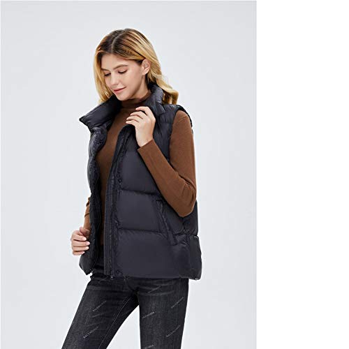 WYH Vestido Exterior Vest Chaleco Acolchado para Mujeres Stand para Mujer, Abrigos De Invierno Al Aire Libre, Ligero Sin Mangas, Lo Suficientemente Ropa Casual (Color : Red, tamaño : Large) WYH Vestido Exterior Vest Chaleco Acolchado para Mujeres Stand para Mujer, Abrigos De Invierno Al Aire Libre, Ligero Sin Mangas, Lo Suficientemente Ropa Casual (Color : Red, tamaño : Large)