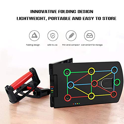 WYW Push Up Board,para Entrenamiento en Casa, Saltar Comba + Grip + Set Rally,Push Up Soportes Sistema para Gimnasio Ejercicio Entrenamiento Muscular del Cuerpo WYW Push Up Board,para Entrenamiento en Casa, Saltar Comba + Grip + Set Rally,Push Up Soportes Sistema para Gimnasio Ejercicio Entrenamiento Muscular del Cuerpo