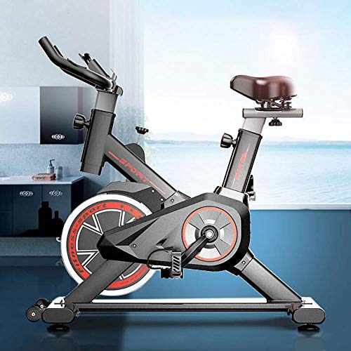 WYZXR Bicicleta estática para el hogar Bicicleta de Spinning para Ciclismo en Interiores, Equipo de Ejercicios para el hogar, Bicicleta estática Ajustable Ultra silenciosa, Ejercicio aeróbico