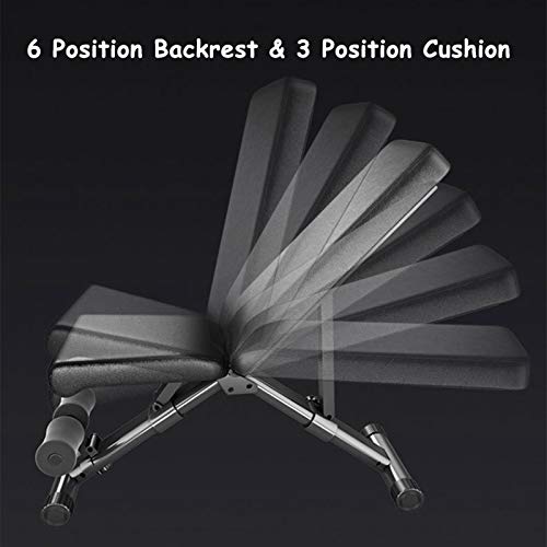 WZ Multifuncional Ajustable Banco Pesas con Extensión Piernas Curl Piernas Press Banca Inclinado Declinado para Gimnasio en Casa 660 Libras WZ Multifuncional Ajustable Banco Pesas con Extensión Piernas Curl Piernas Press Banca Inclinado Declinado para Gimnasio en Casa 660 Libras