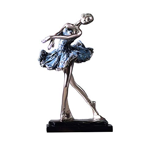 WZNING Artesanías - Ballet Europea Chica decoración casera Suave Artes Decorativos Sala Creativas Caracteres [Cuatro Opciones] (Size : B)