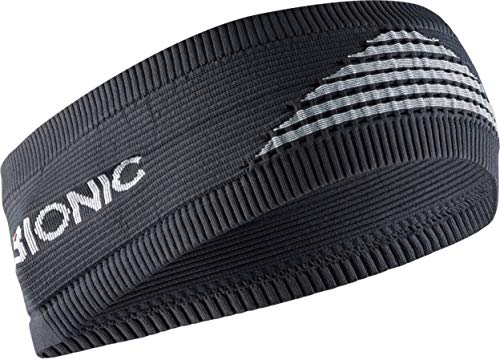 X-Bionic Headband 4.0 Diadema, Charcoal/Pearl Grey, 2 Unisex Adulto X-Bionic Headband 4.0 Diadema, Charcoal/Pearl Grey, 2 Unisex Adulto