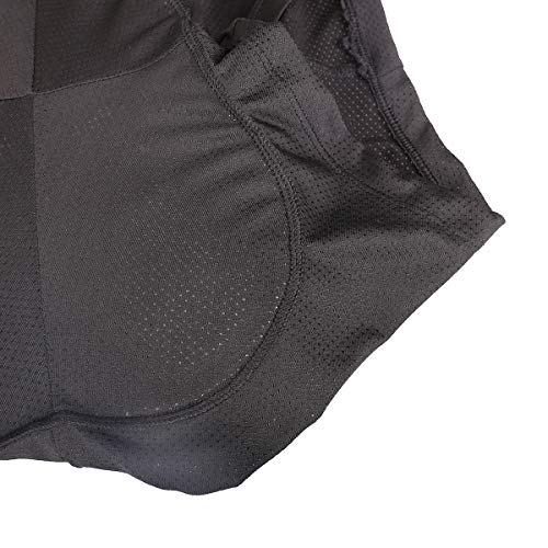 X-TIGER Hombres Ropa Interior de Bicicleta con 5D Gel Acolchado MTB Ciclismo Pantalones Cortos,Color Negro con Rojo,L X-TIGER Hombres Ropa Interior de Bicicleta con 5D Gel Acolchado MTB Ciclismo Pantalones Cortos,Color Negro con Rojo,L
