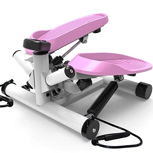 XBR Mini Stair Stepper, Stepper para escaleras de torsión portátiles con Resistencia Ajustable con Correas y Monitor LCD. Máquina de Ejercicios Twist C, C